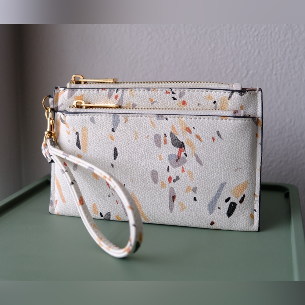 Multicolor Wristlet